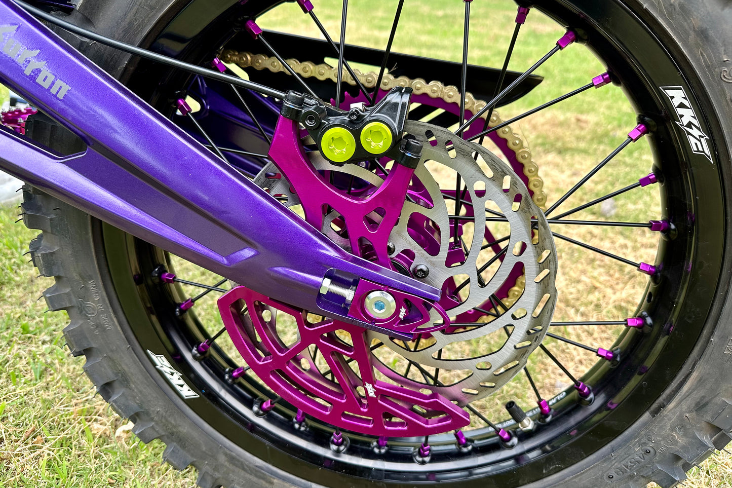 KKE Aluminum Rear Brake Disc Guard Fit SURRON Ultra Bee 2023-2024 Color Option