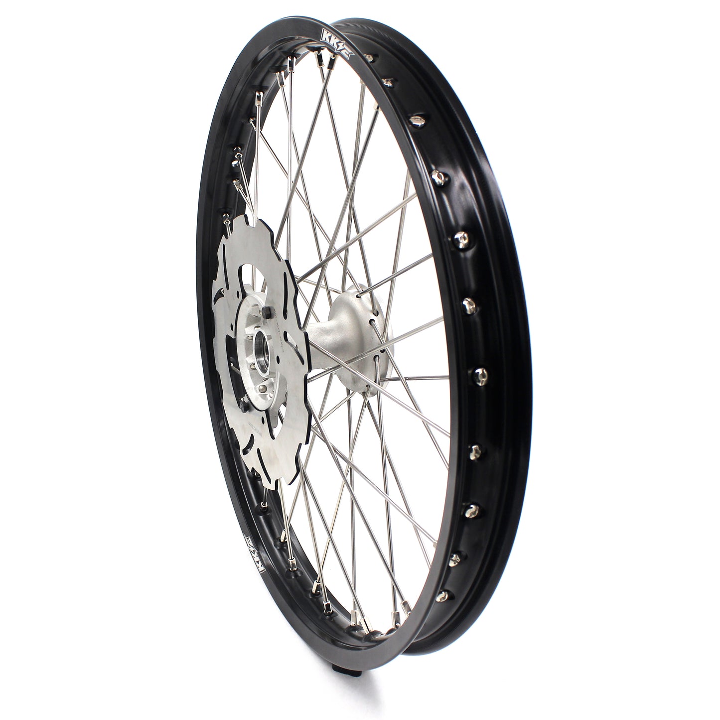 Pre-order KKE 21 & 18 Casting MX Rims for Honda XR650R 2000-2008 240MM/240MM Disc Silver&Black
