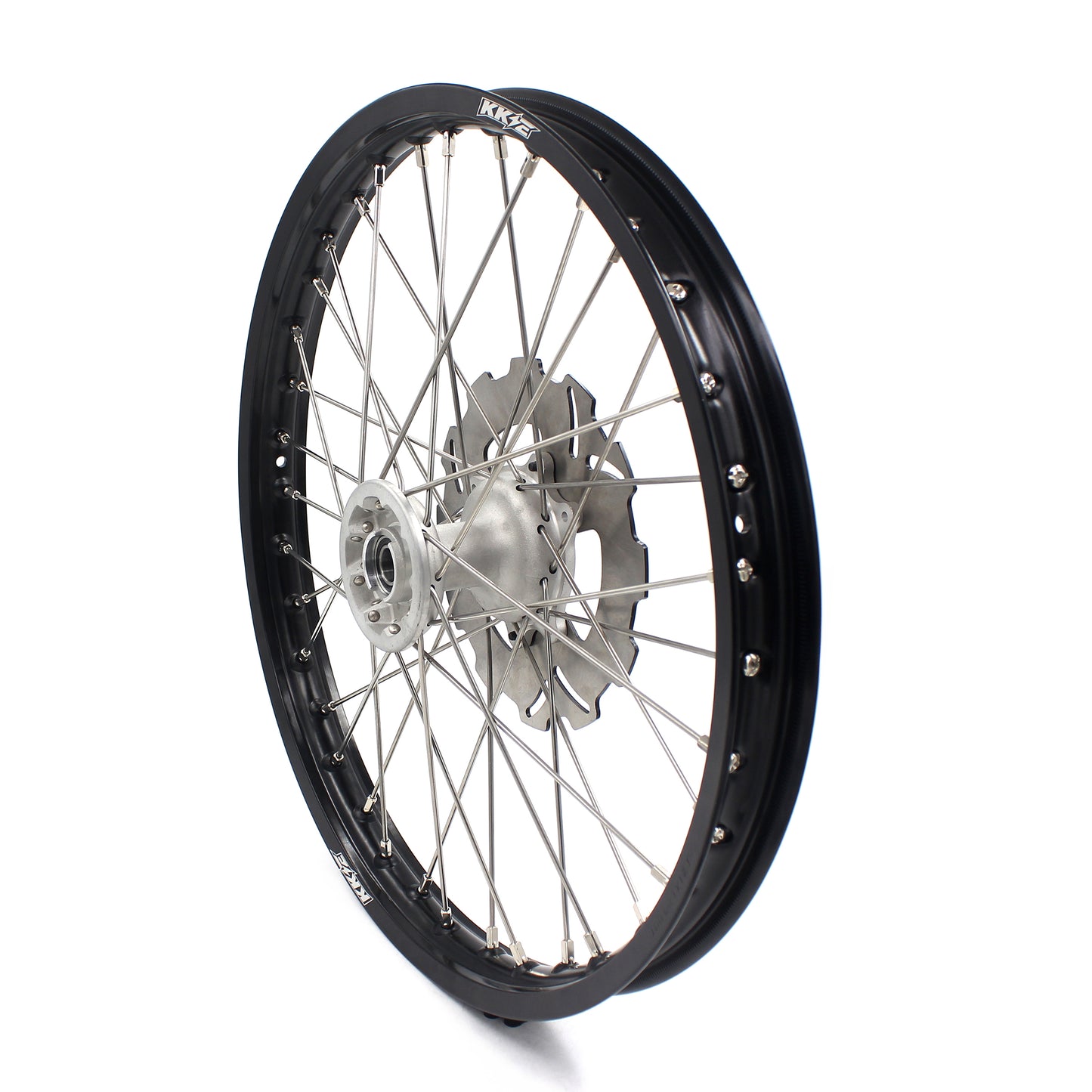 Pre-order KKE 21 & 18 Casting MX Rims for Honda XR650R 2000-2008 240MM/240MM Disc Silver&Black
