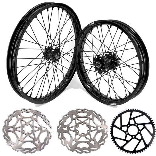 KKE 21inch 18inch E-Bike Wheels Rim Fit For Rawrr Mantis X 2024-2025 Black
