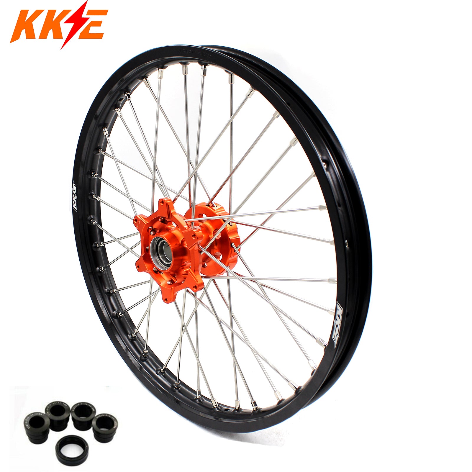 KKE 17'' Supermoto Wheels for Suzuki DRZ400 DRZ400E DRZ400S DRZ400SM 2005-2025 KKE 17'' Supermoto Wheels for Suzuki DRZ400 DRZ400E DRZ400S DRZ400SM 2005-2025