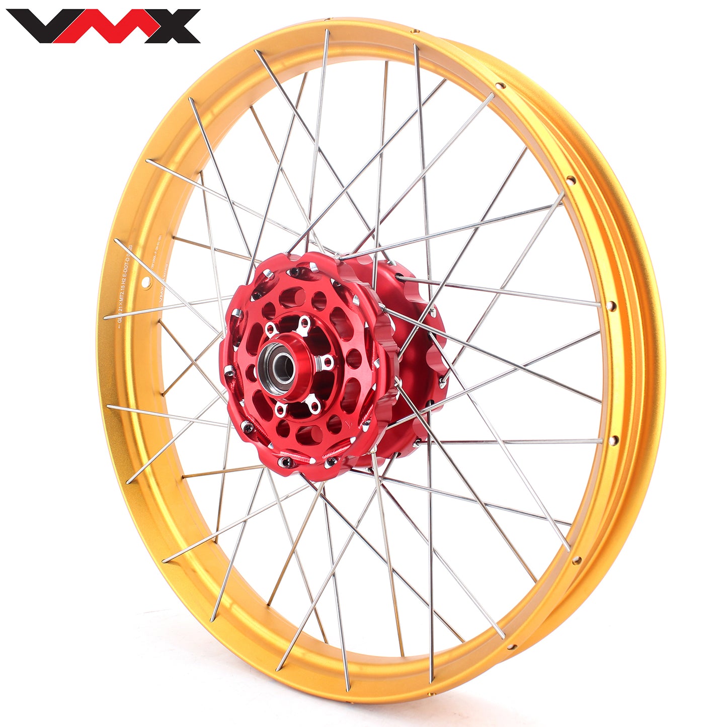 VMX 2.15*21inch Front Tubeless Spokes Wheels Fit Honda XL750 Transalp 2023-2024