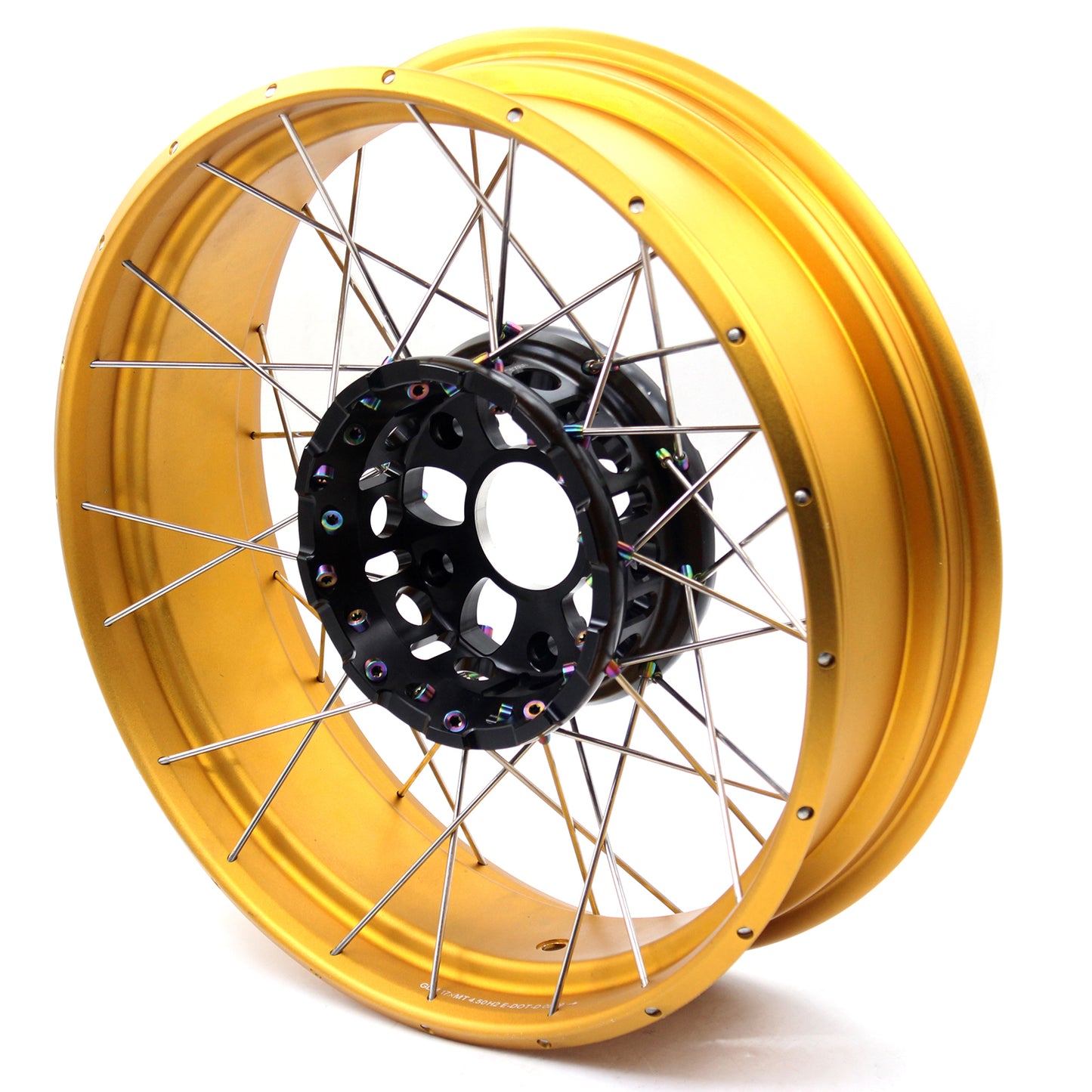 VMX 4.5*17" Rear Tubeless Spoke Wheels Fit BMW R1200GS/ADV R1250GS/ADV 2013-2023