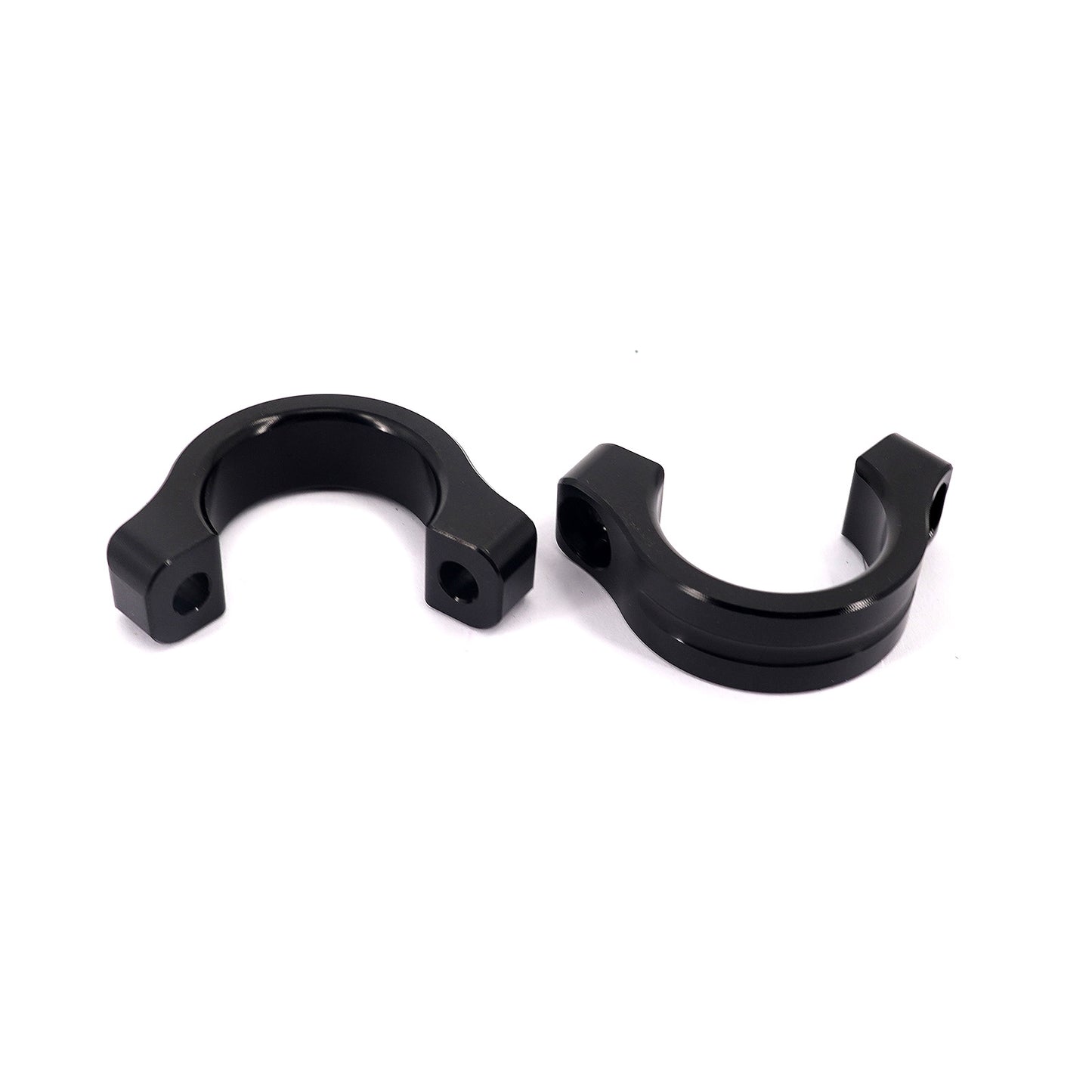 KKE Black Handlebar Risers Kit Fit Sur-Ron Light Bee X e-Bike Bracket Clamps Pads