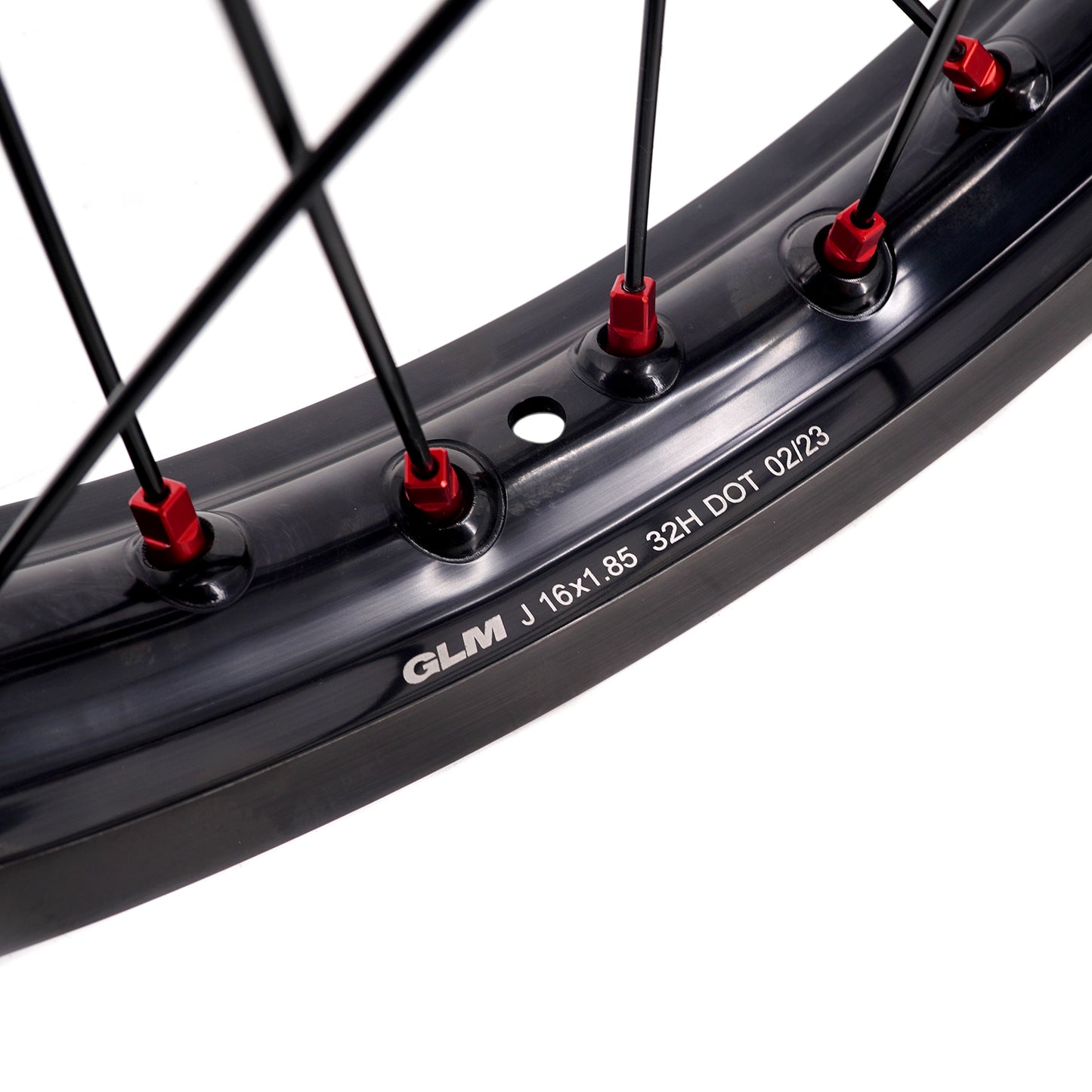 US Stock KKE 1.6*19" & 1.85*16" E-Moto Fit E-Ride PRO-SS 2024 E-Dirtbike Spoke Wheels Rims Red