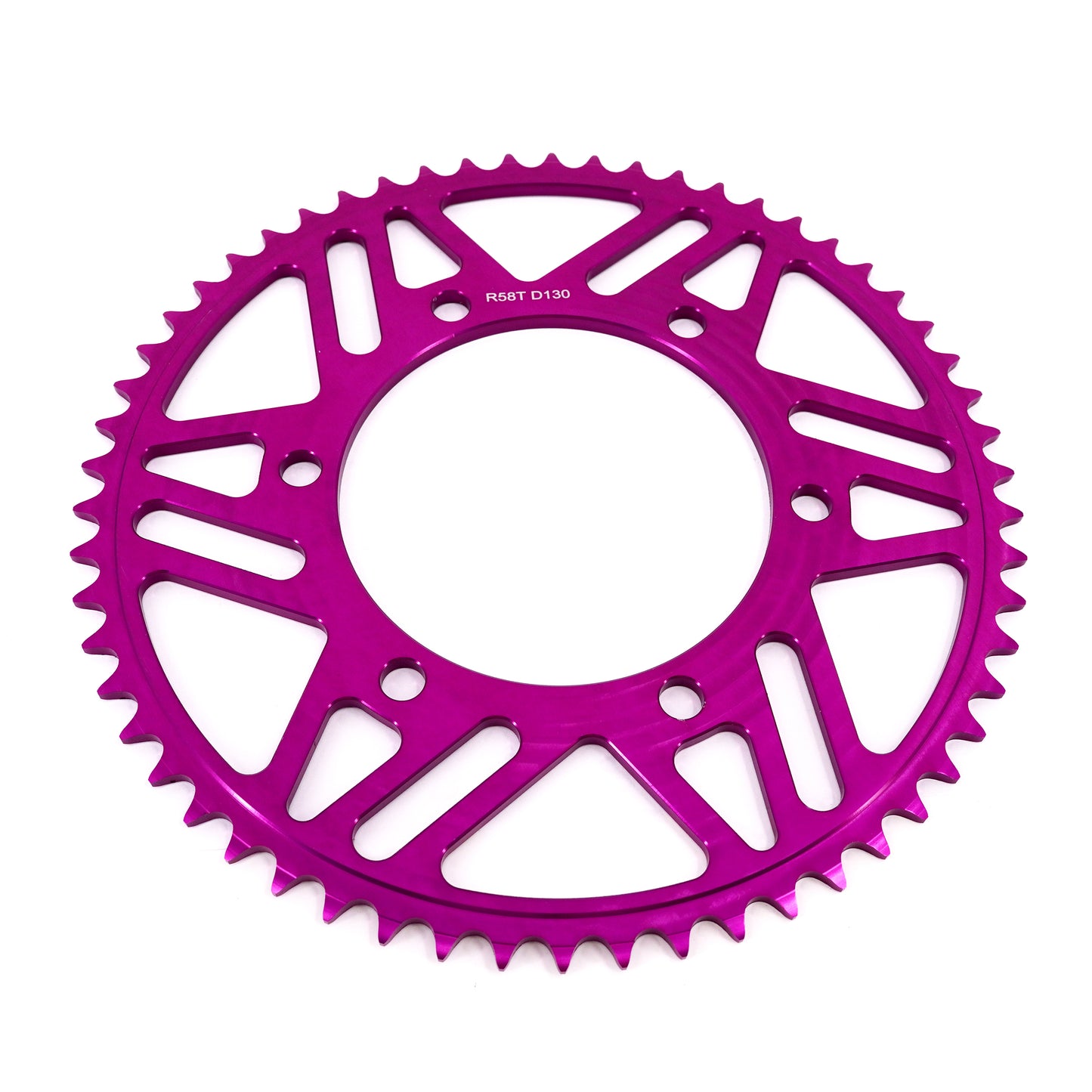 KKE Gold & Purple in 58T Sprocket For Yamaha YZF R3/ABS YZF R25/ABS MT-03 MT-25 2015-2022