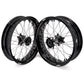 China Stock KKE 3.5/4.25*17" Electric Supermoto Wheels Rim Fit For SurRon Ultra Bee 2023-2024 Silver Spokes