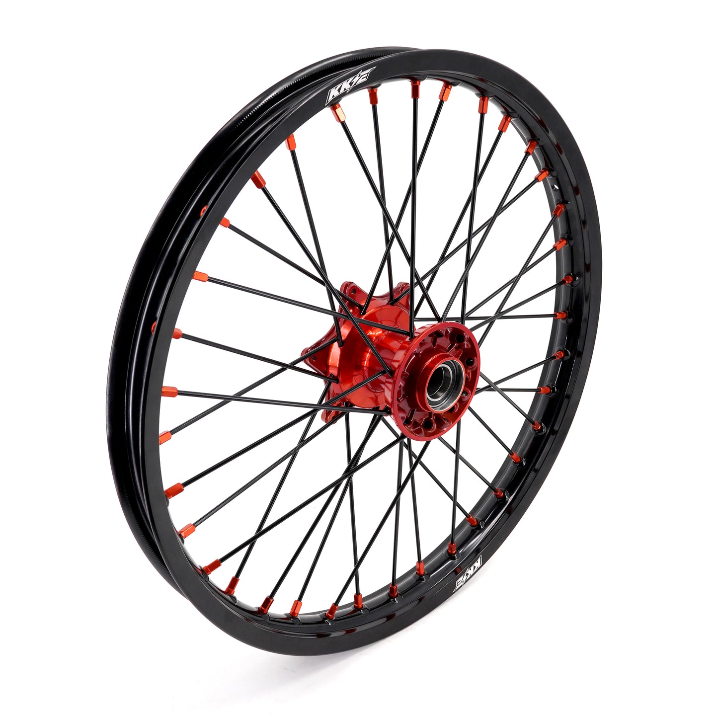 KKE 21" 18" Cast Enduro Wheels For KTM EXC EXC-F EXC-E 2003-2023 Black Spokes