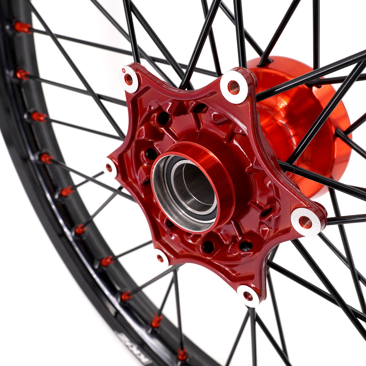 KKE 21" 18" Cast Enduro Wheels For KTM EXC EXC-F EXC-E 2003-2023 Black Spokes
