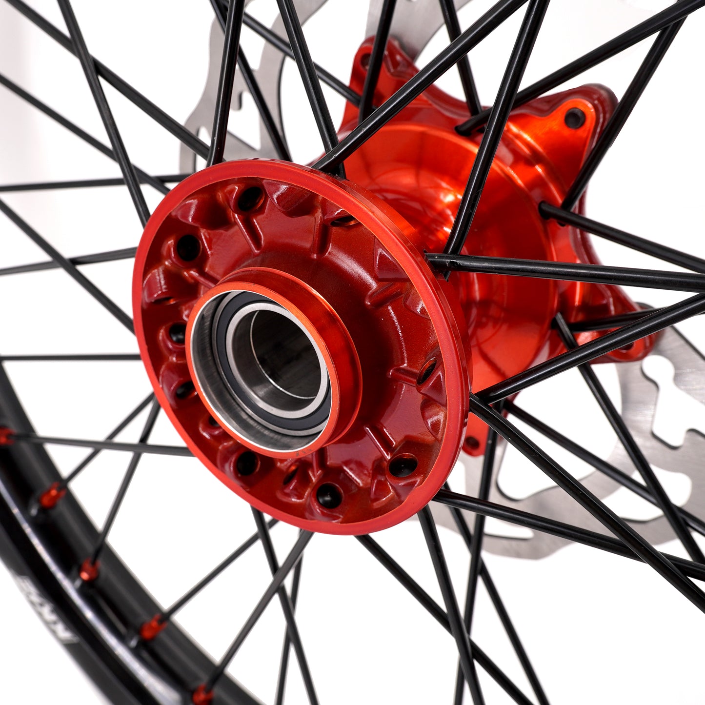 KKE 21" 18" Cast Enduro Wheels For KTM EXC EXC-F EXC-E 2003-2023 Black Spokes