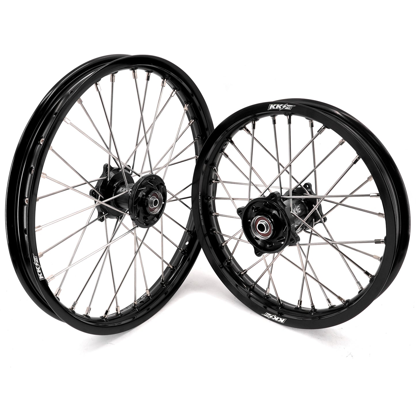 KKE 19 & 16 Big Kid's Wheels Rims Set Fit For Kawasaki KX80 KX85 KX100