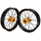 China Factory Stock KKE 2.5*17/3.5*17 E-Bike Wheels Rim Fit For SurRon Ultra Bee 2023-2024 Gold Hubs
