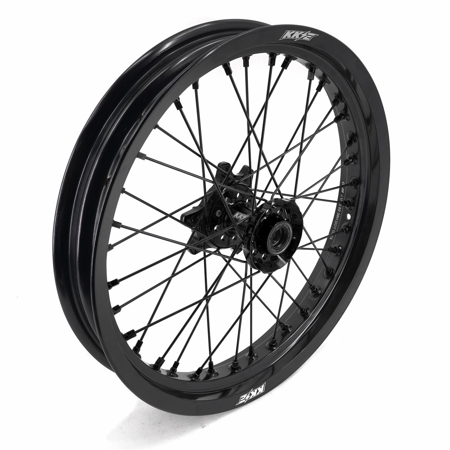 KKE Factory Stock KKE 2.5*17/3.5*17 E-Bike Wheels Rim Fit For SurRon Ultra Bee 2023-2024 Black Hubs