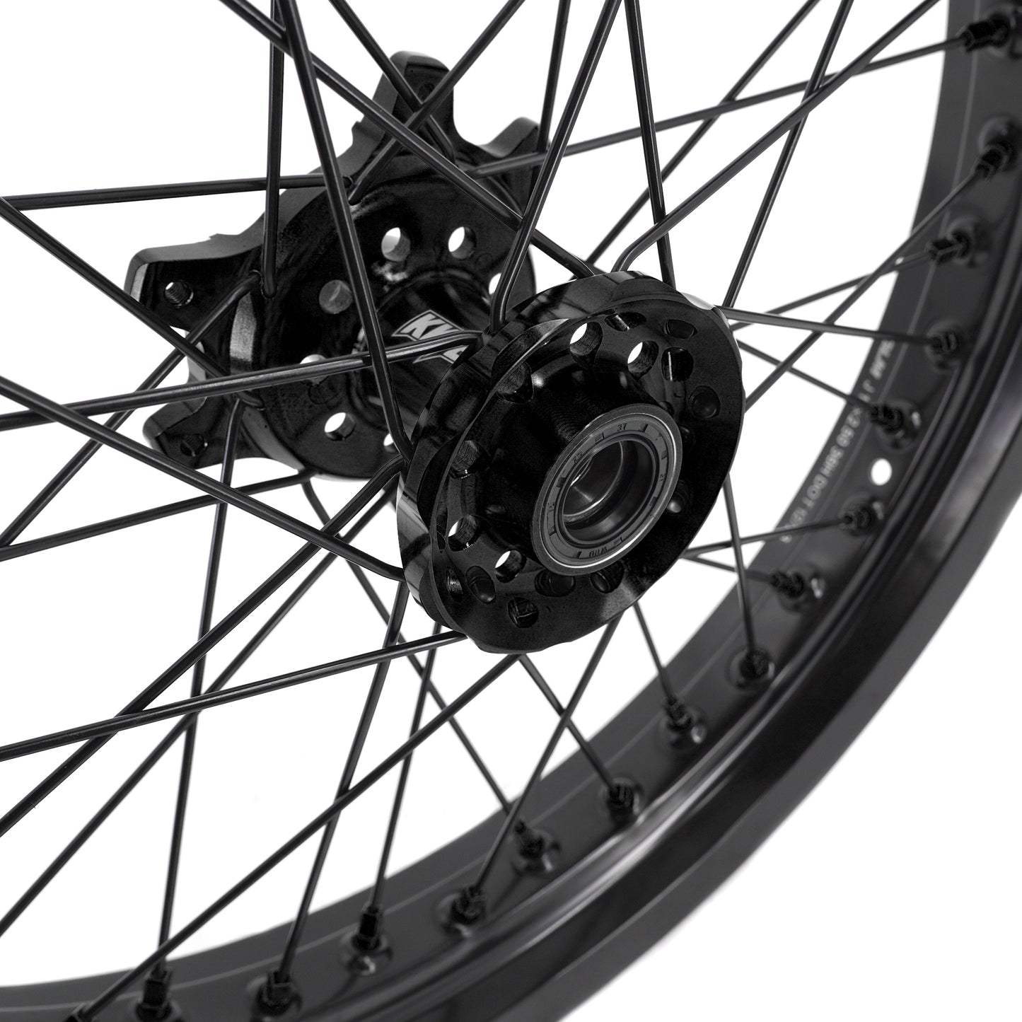 KKE Factory Stock KKE 2.5*17/3.5*17 E-Bike Wheels Rim Fit For SurRon Ultra Bee 2023-2024 Black Hubs