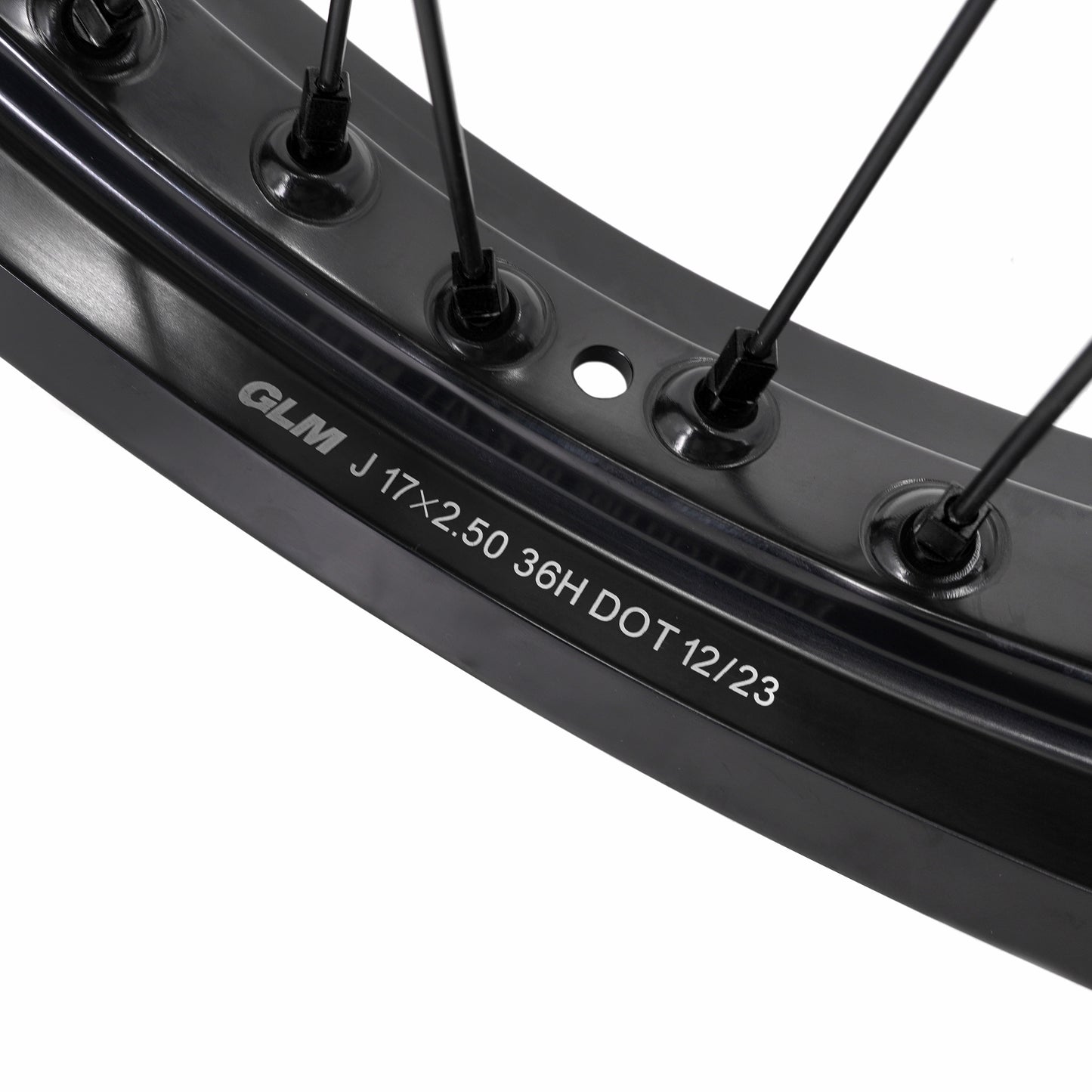 KKE Factory Stock KKE 2.5*17/3.5*17 E-Bike Wheels Rim Fit For SurRon Ultra Bee 2023-2024 Black Hubs