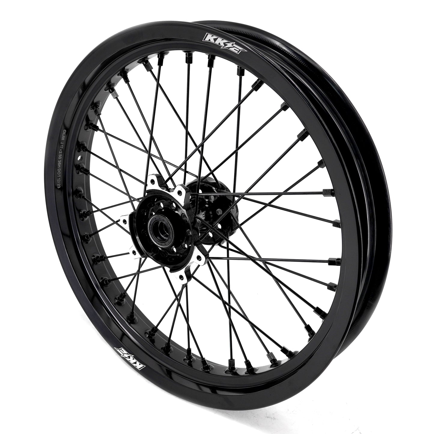 KKE Factory Stock KKE 2.5*17/3.5*17 E-Bike Wheels Rim Fit For SurRon Ultra Bee 2023-2024 Black Hubs