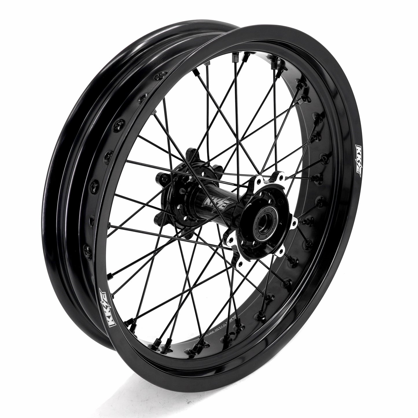 KKE Factory Stock KKE 2.5*17/3.5*17 E-Bike Wheels Rim Fit For SurRon Ultra Bee 2023-2024 Black Hubs