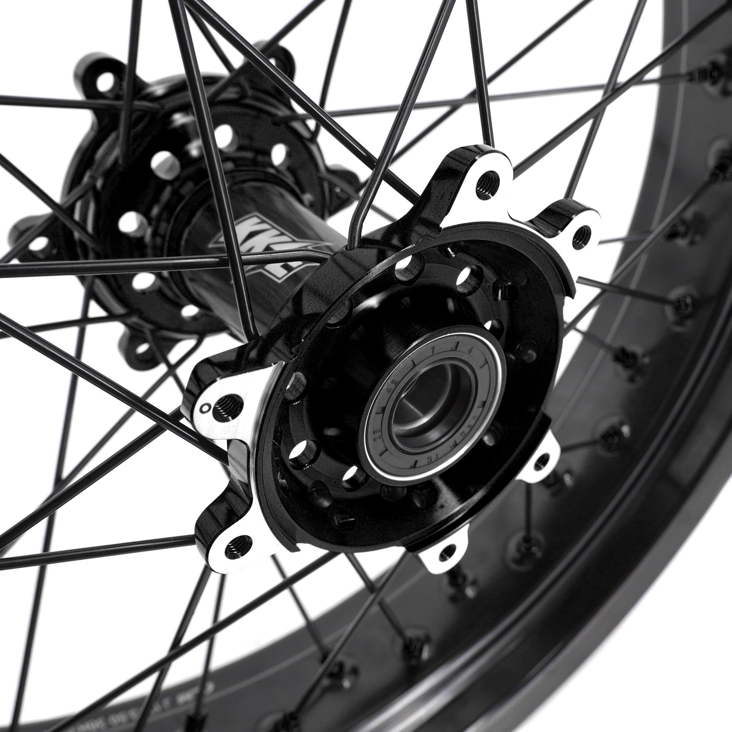 KKE Factory Stock KKE 2.5*17/3.5*17 E-Bike Wheels Rim Fit For SurRon Ultra Bee 2023-2024 Black Hubs