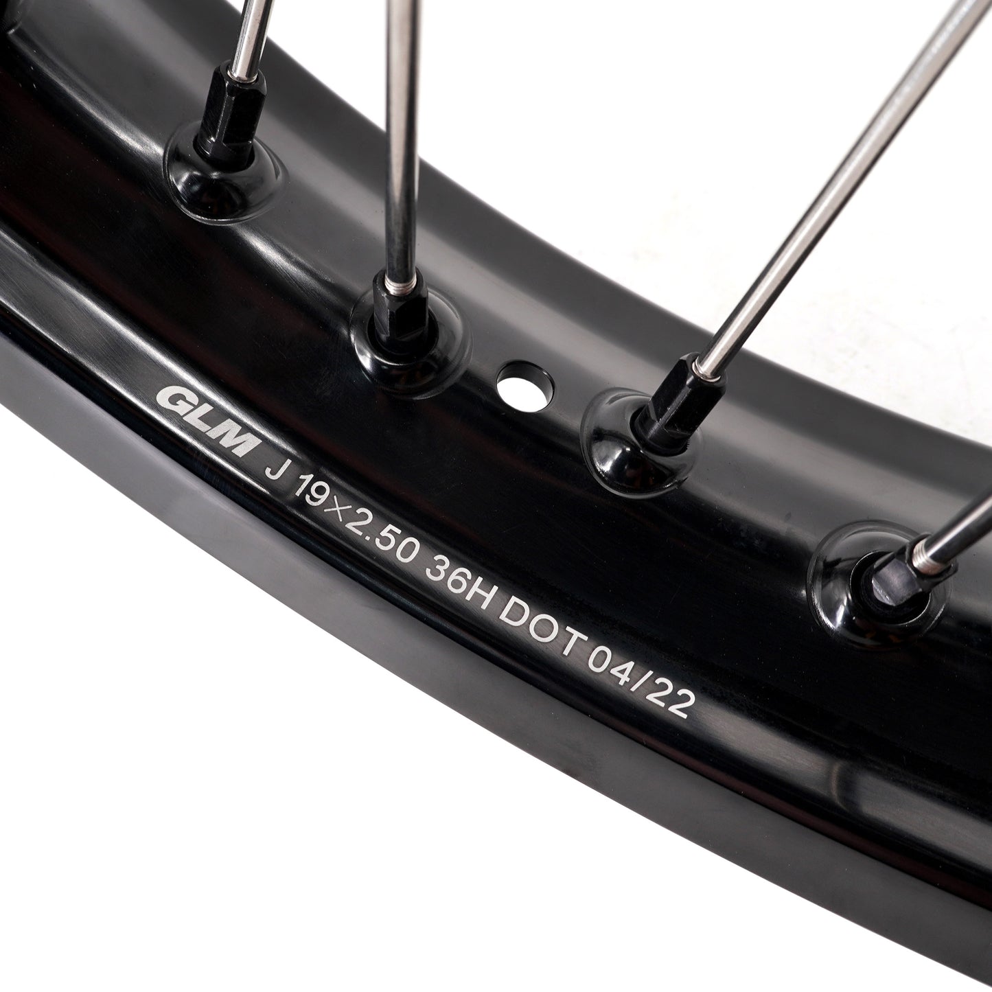 KKE 2.5*19 & 3.5*17 Dirtbike Tubed Spoke Wheels Rims Fit KTM 390 Adventure 2020-2021 Black