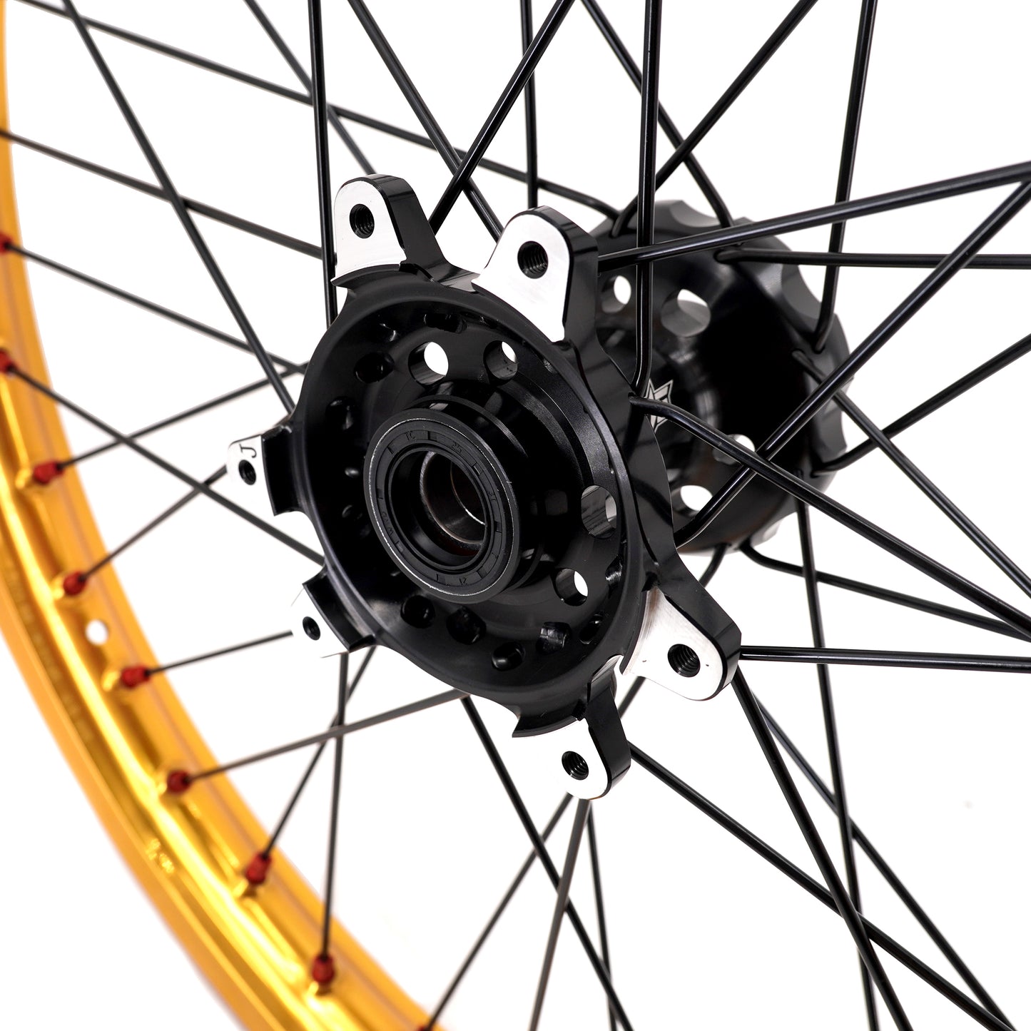 US Stock KKE 21" & 18" Electric Dirtbike Wheels Takasago EXCEL Rims Fit SurRon Ultra Bee 2023-2025 Black&Gold