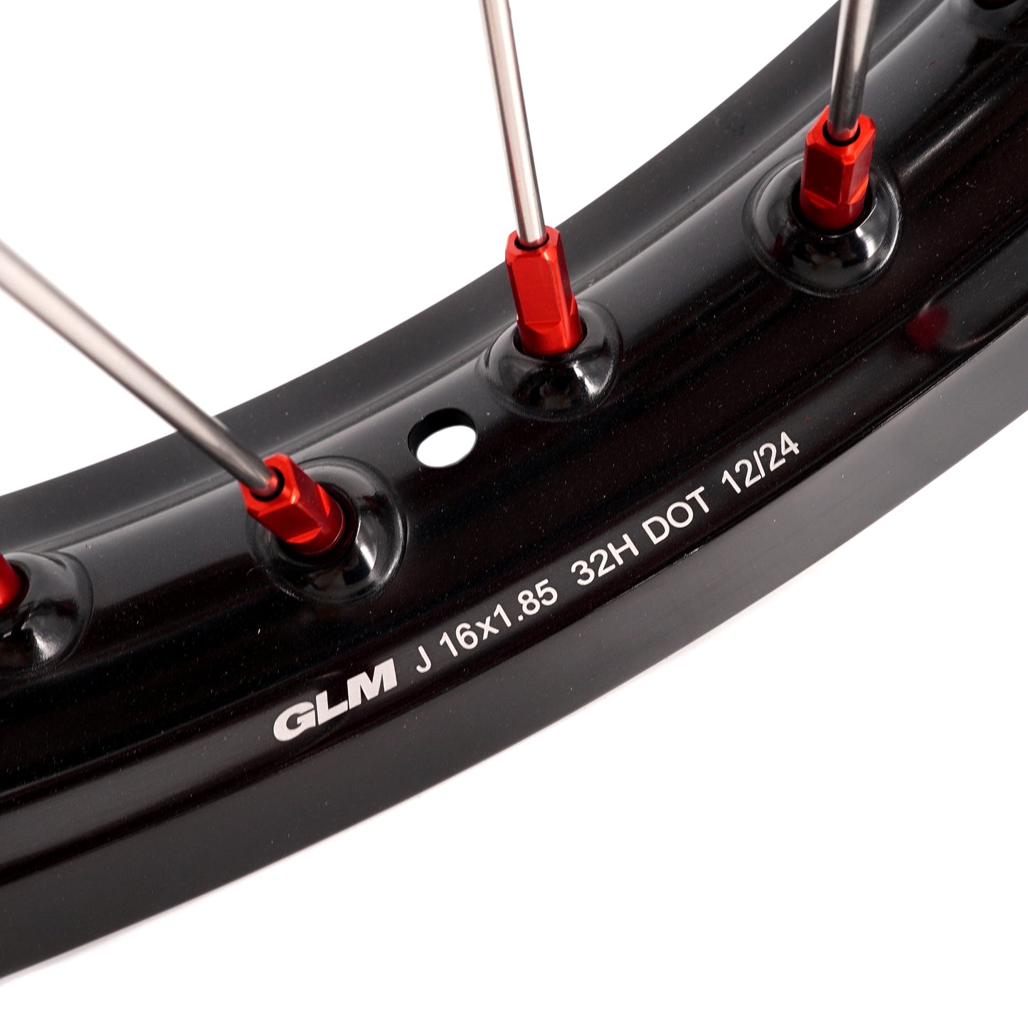 KKE Factory Stock 1.6*19" & 1.85*16" Rims Fit Talaria Sting MX5 E-bike Wheels Red Nipples