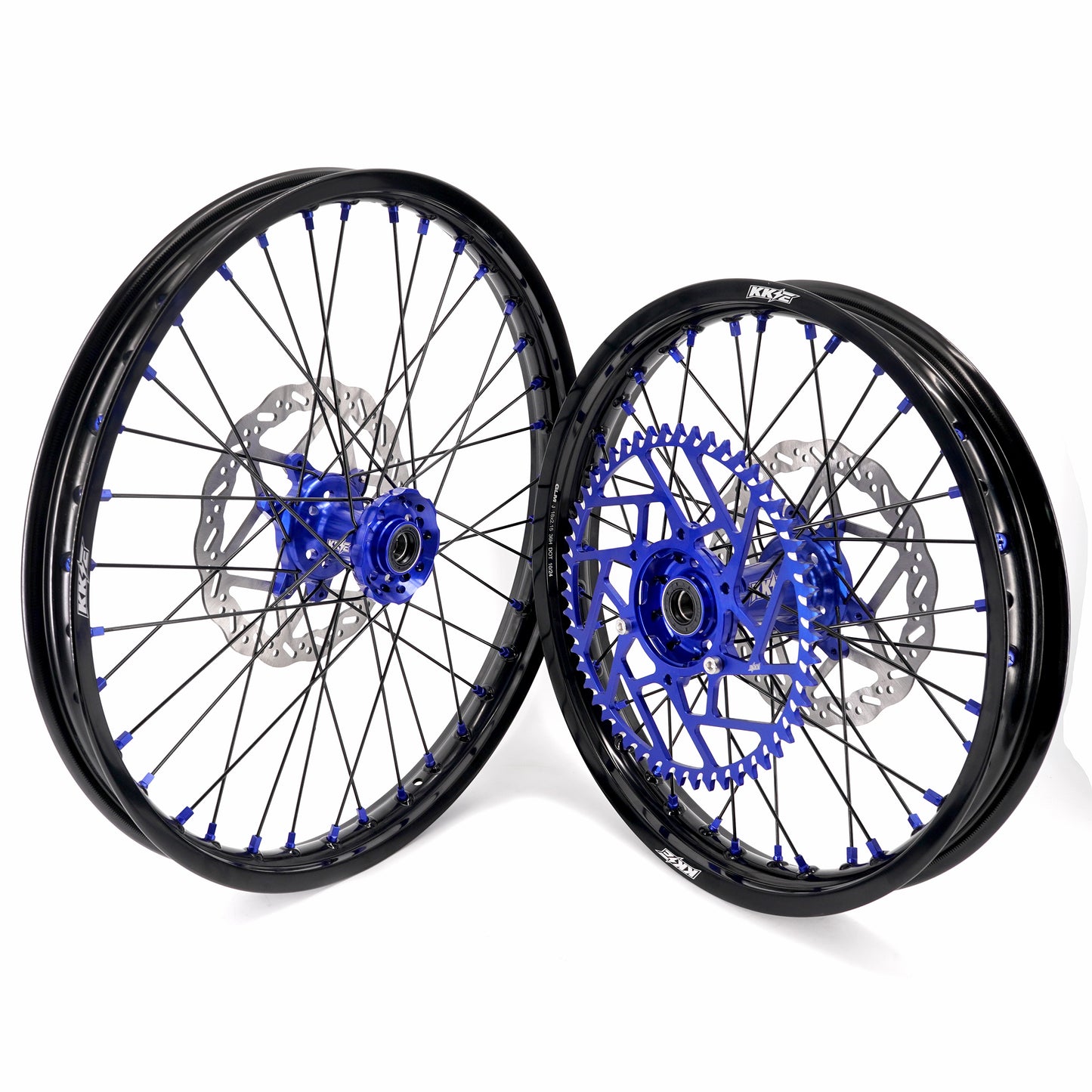US Stock KKE 21" 18" E-Bike Wheels Rim Fit For SurRon Ultra Bee 2023-2025 Blue Nipples
