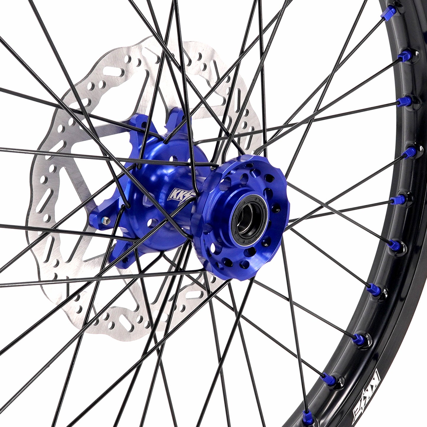 US Stock KKE 21" 18" E-Bike Wheels Rim Fit For SurRon Ultra Bee 2023-2025 Blue Nipples