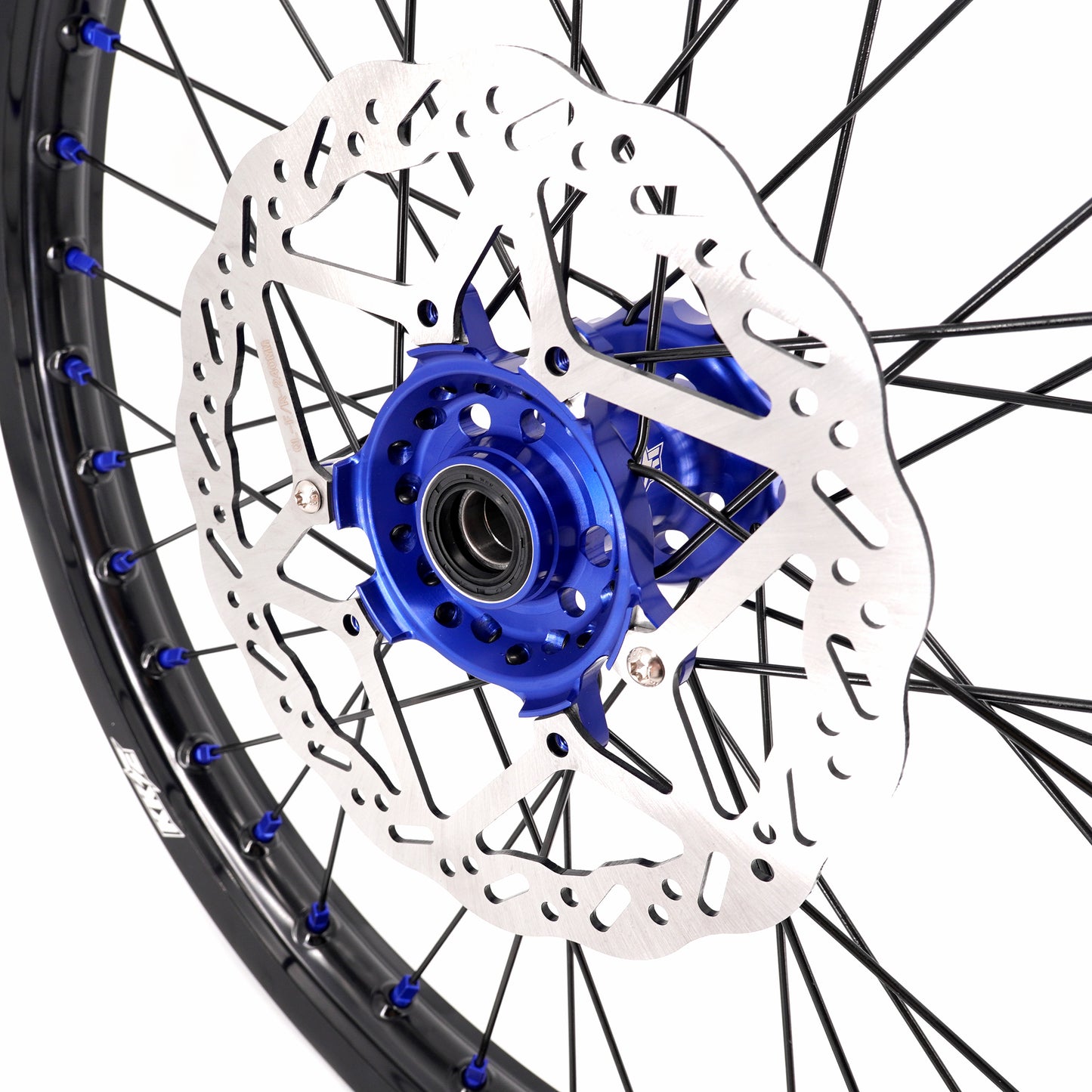 US Stock KKE 21" 18" E-Bike Wheels Rim Fit For SurRon Ultra Bee 2023-2025 Blue Nipples