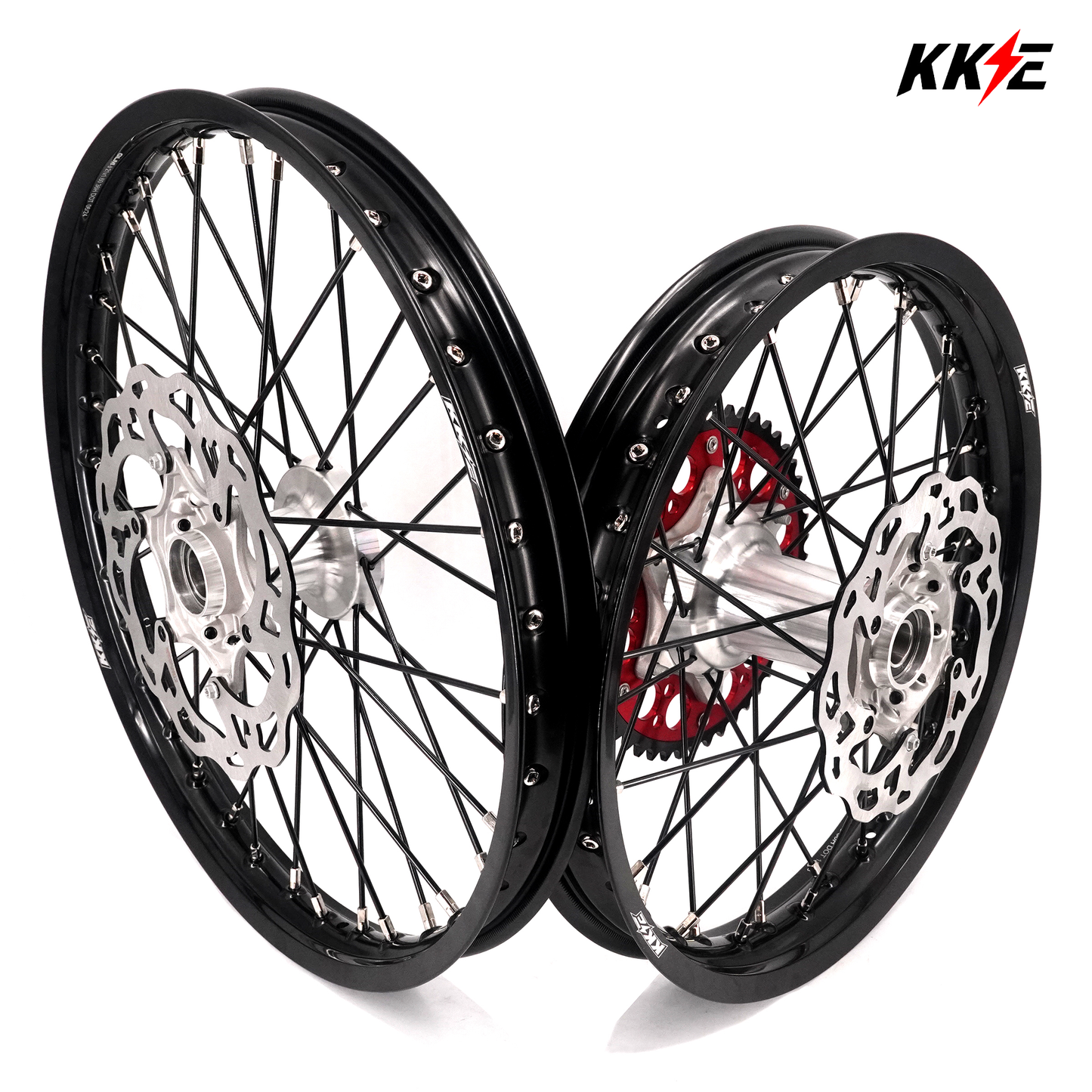 KKE Enduro 1.6*21" & 2.15*18" Cast Hub Electric Dirtbike Alloy Wheels Rims Fit STARK VARG