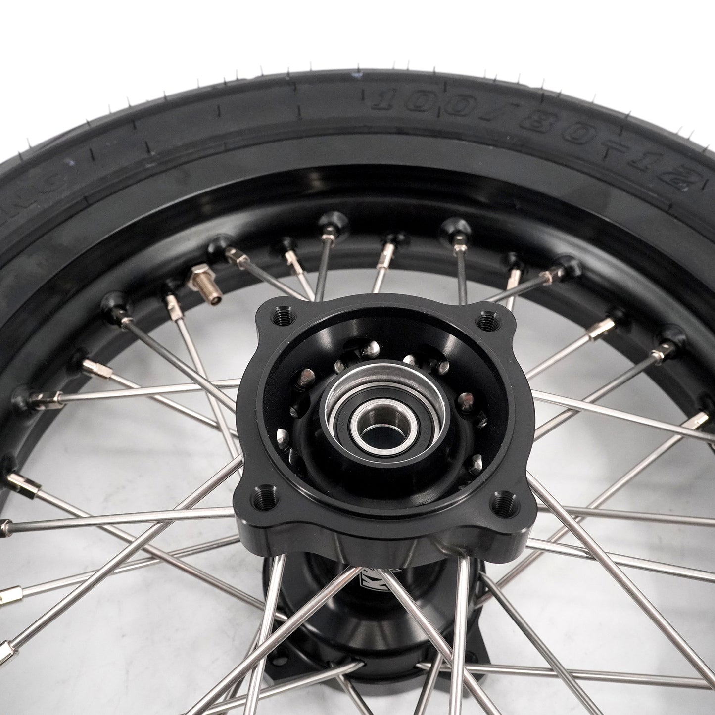 KKE 1.85*12’‘ & 2.15*12’‘ E-Bike Mini Wheels Kit with Tires Fit For Rawrr Mantis X 2024-2025 Black