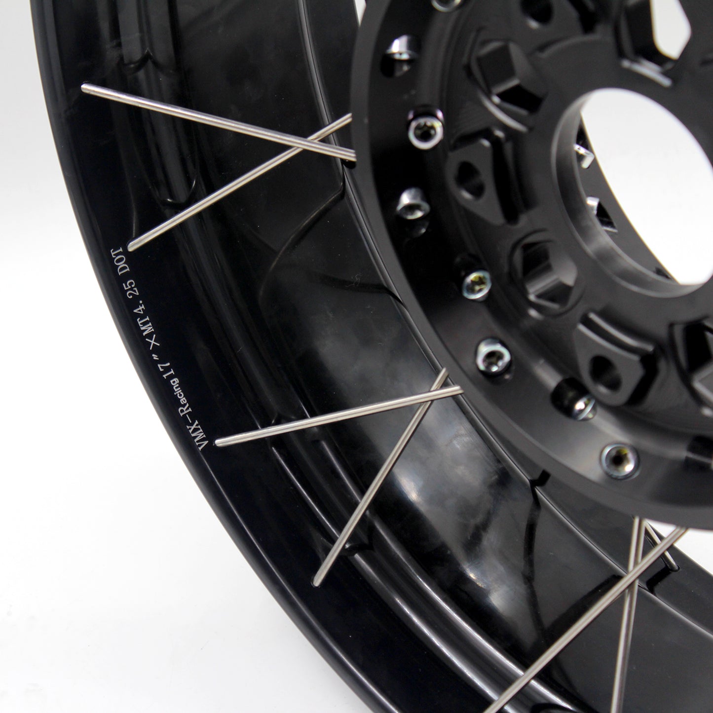 VMX 4.5*17" Rear Tubeless Spoke Wheels Fit BMW R1200GS/ADV R1250GS/ADV 2013-2023