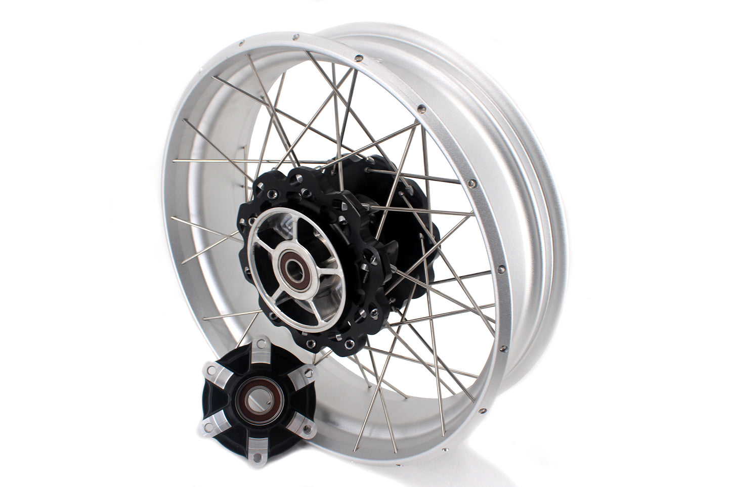 VMX 18" & 17" Tubeless Alloy Spoke Wheels For Triumph Bonneville T120/T100 2021-2024