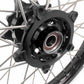 KKE 1.85*21 & 2.5*18 Motorcycle Tubed Spoke Wheels Rims Fit Yamaha Tenere 700 Black