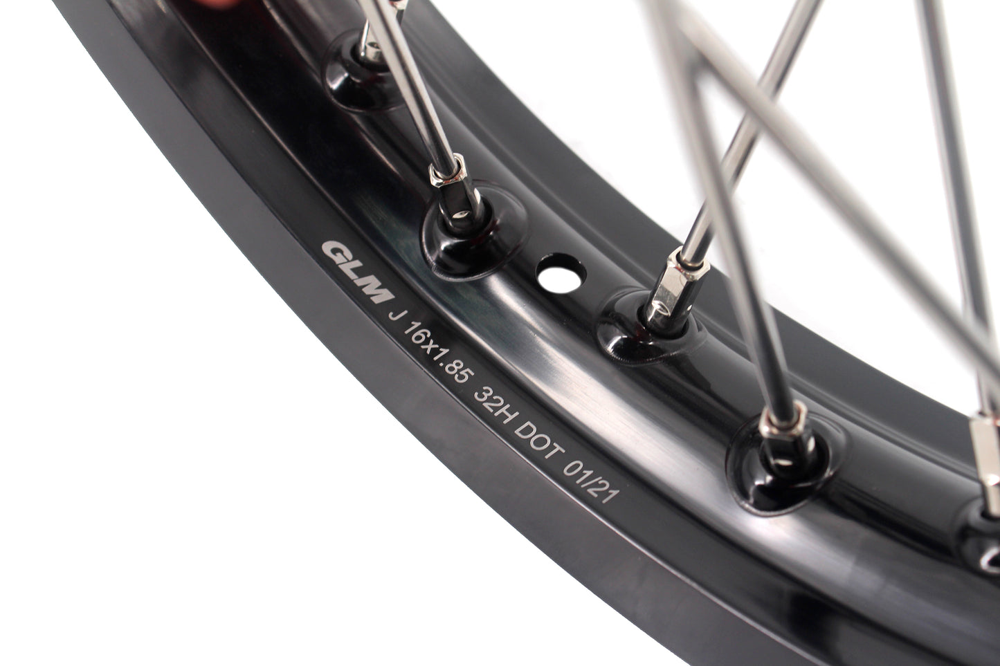 KKE Rear 1.85*16" Wheels Rims Set for KTM SX 85 2025 Black&Black