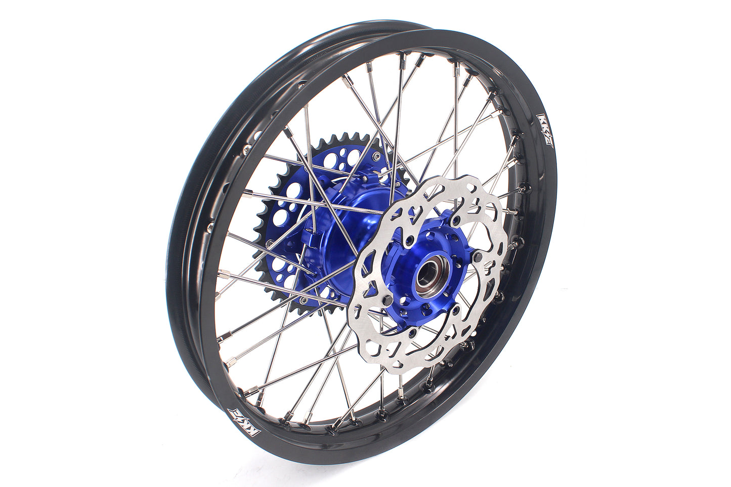 KKE 21/18 Enduro CUSH Drive Spoke Wheels For KTM EXC EXC-F EXC-W 125-530CC 2003-2024 Blue Hub
