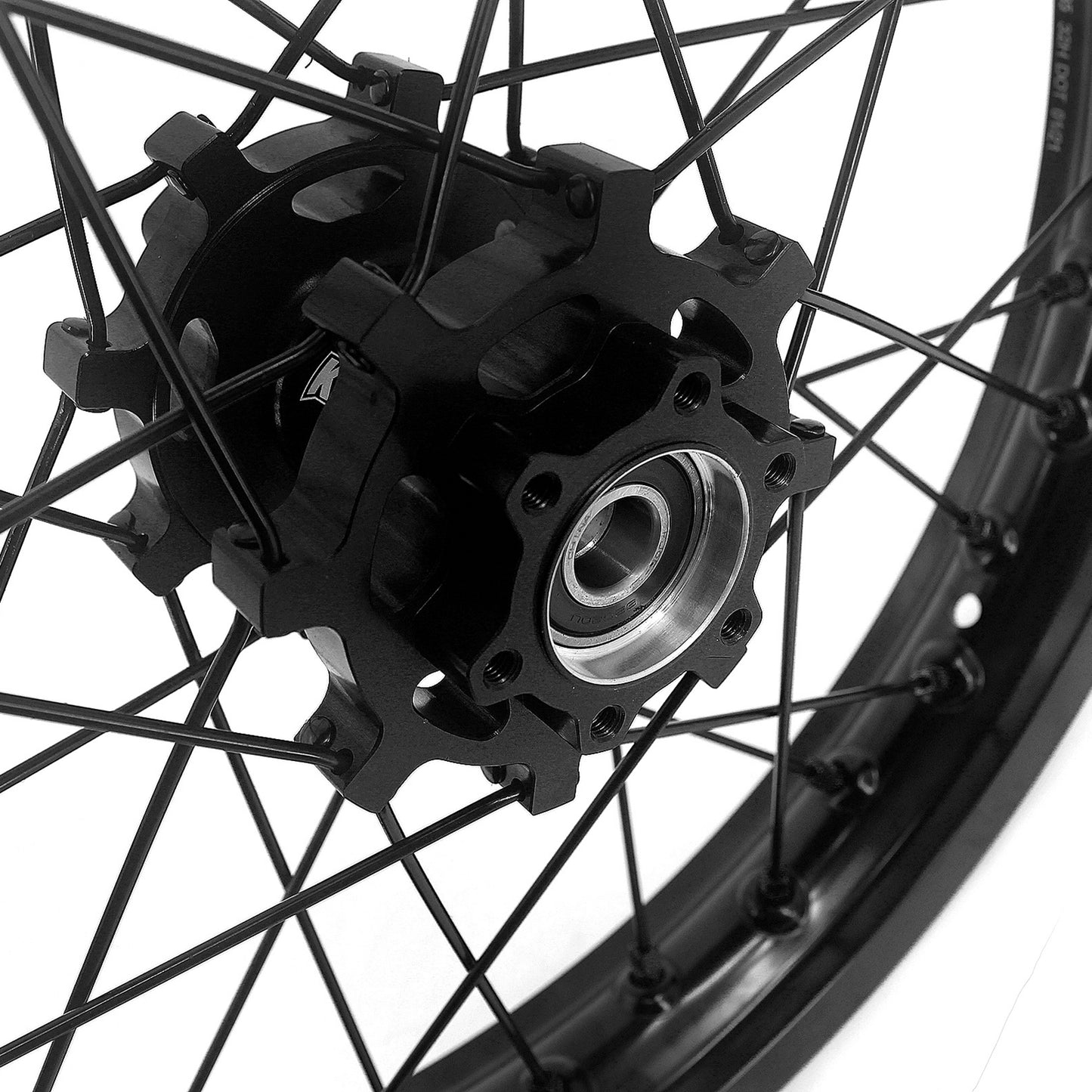 China Stock KKE 1.6*19" & 1.85*16" Electric Dirtbike Wheels Rim For Sur Ron Light Bee-X 2019-2024 Black