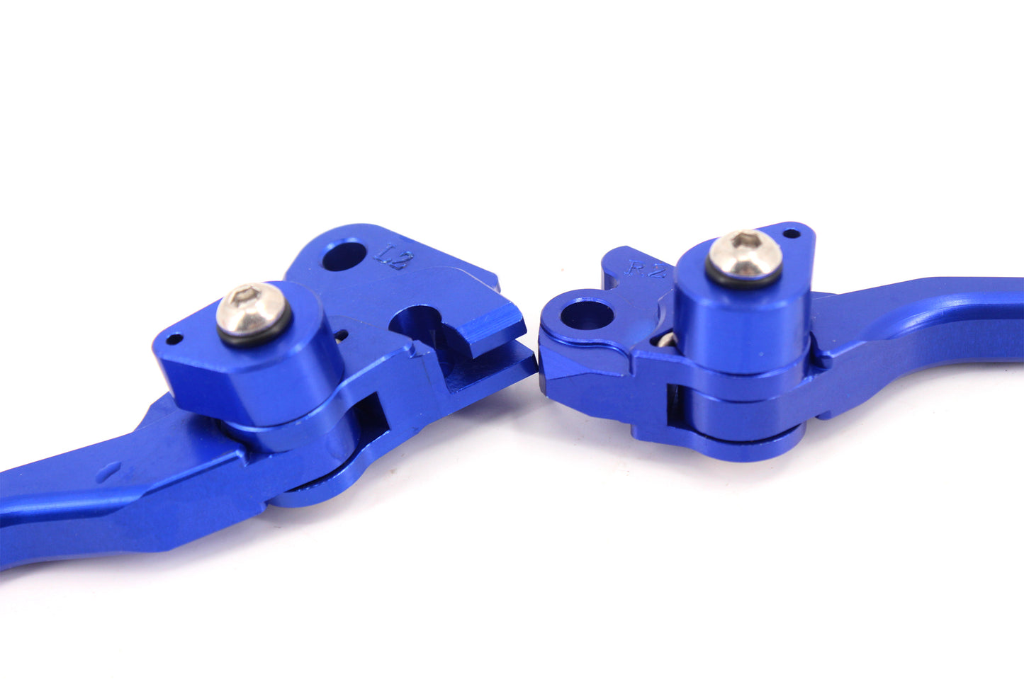 KKE Blue Brake Clutch Levers Fit Yamaha YZ125/250 YZ250F YZ450F 03-07