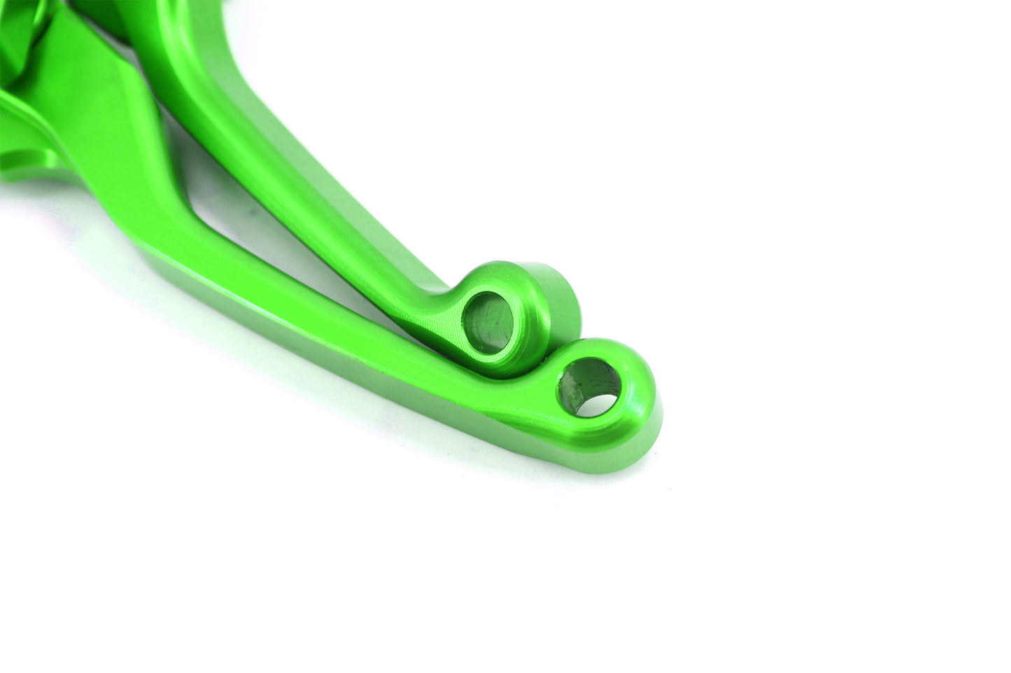 KKE Green Brake Clutch Levers Fit Kawasaki KX125/250 2006-2008 KX250F/450F 2006-2013