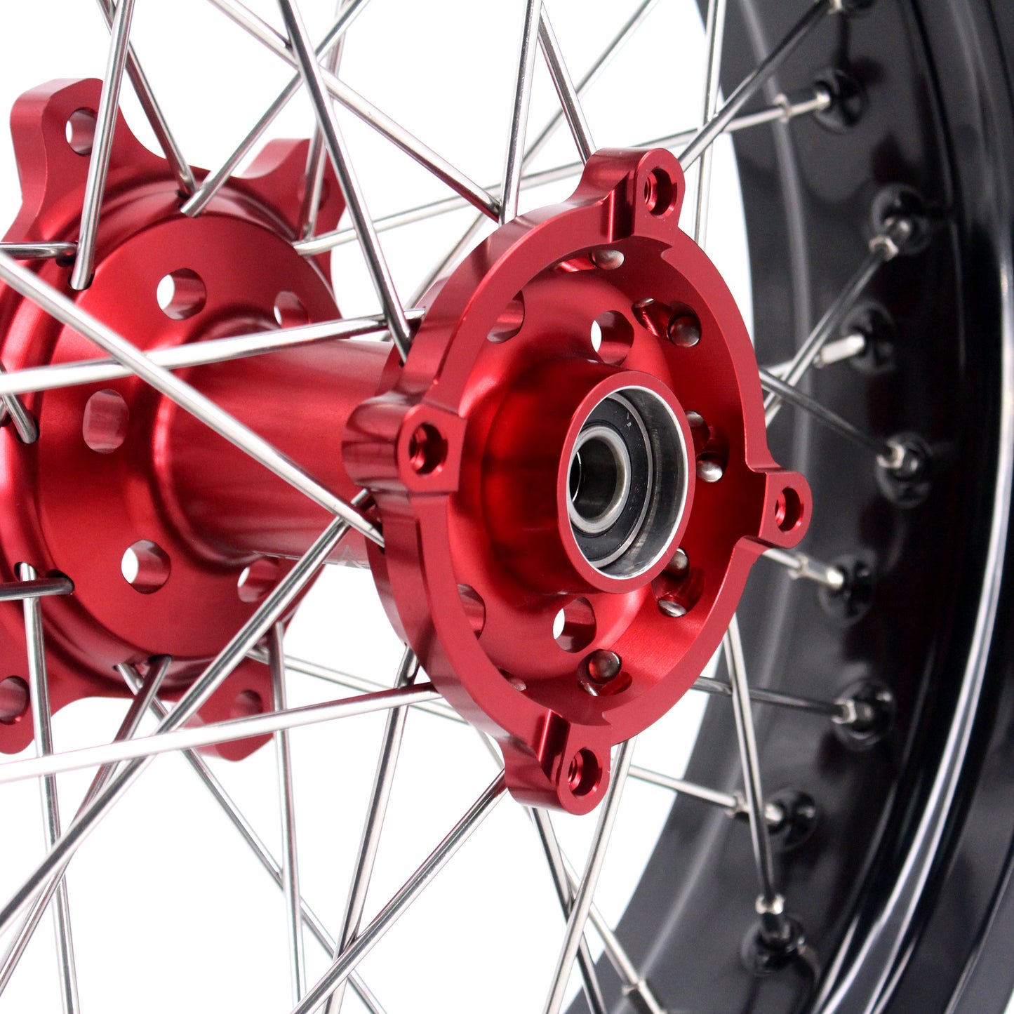 KKE 17 Inch Supermoto Spoke Alloy Wheels Rims For HONDA CRF250L 2013-2020