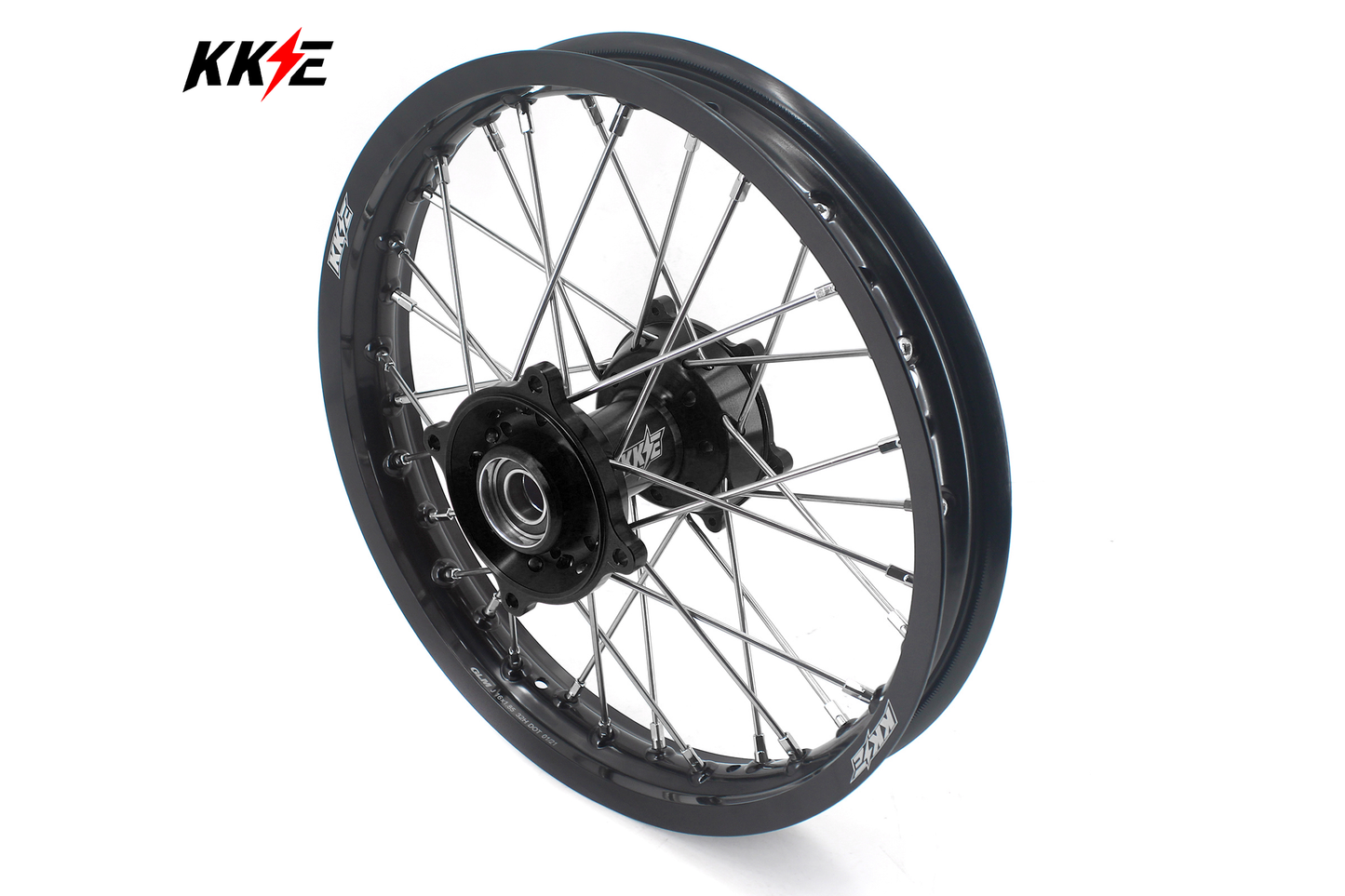 KKE Rear 1.85*16" Wheels Rims Set for KTM SX 85 2025 Black&Black