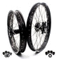 KKE MX 1.6*21" & 2.15*19" CNC Hub Electric Dirtbike Alloy Wheels Rims Fit STARK VARG Black Hub