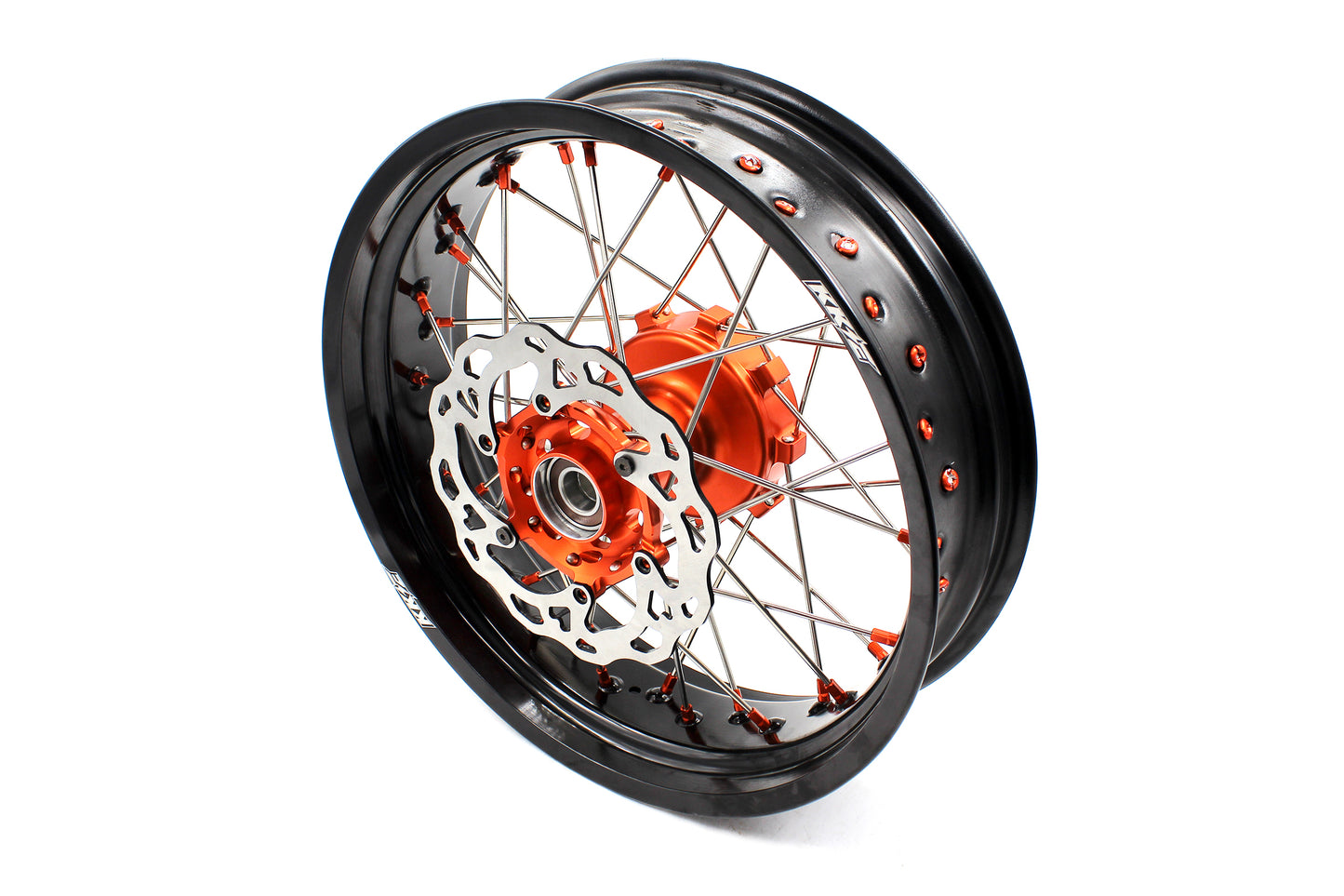 KKE 17Inch CUSH Drive Supermoto Wheels Rims For KTM690 SMC 2007-2011 320MM Disc