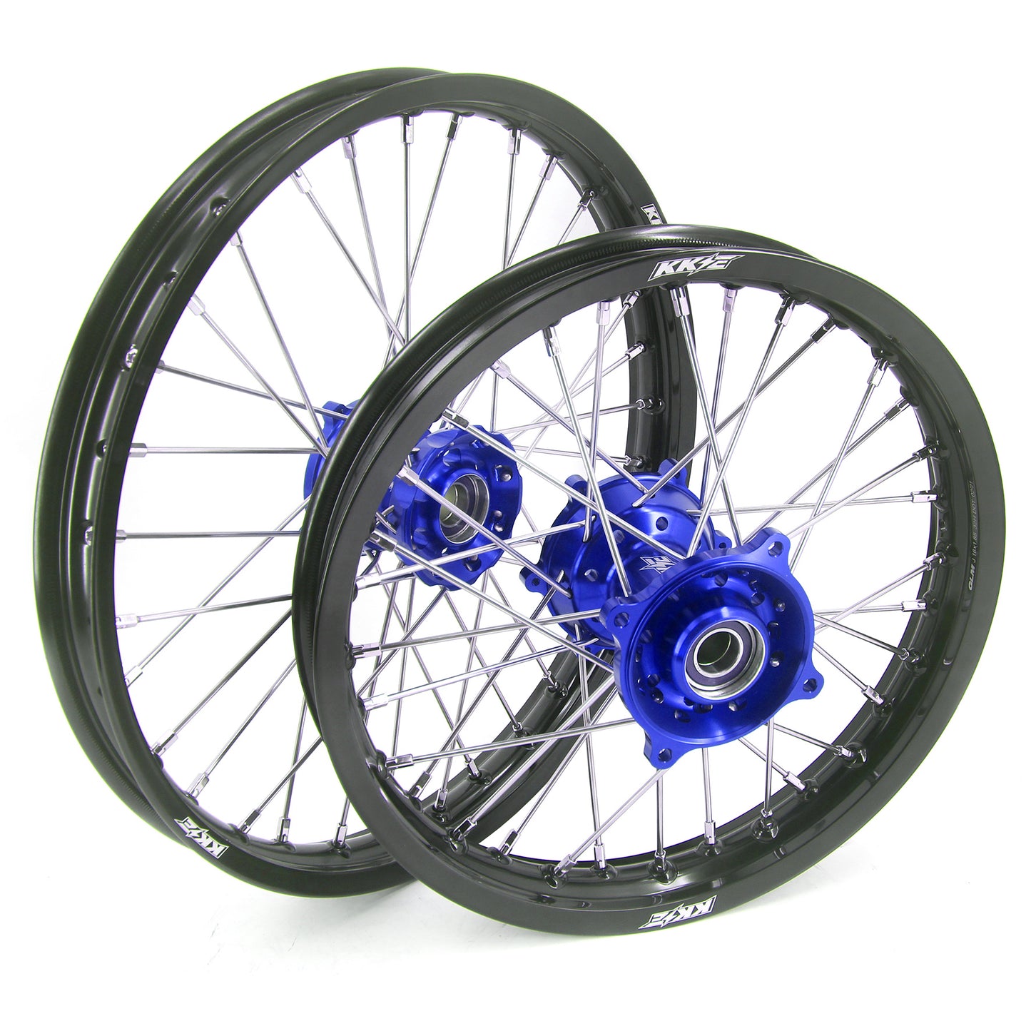 KKE 17/14 Factory Size Kids Big Wheels Rims Fit KTM SX 85 2025 Blue