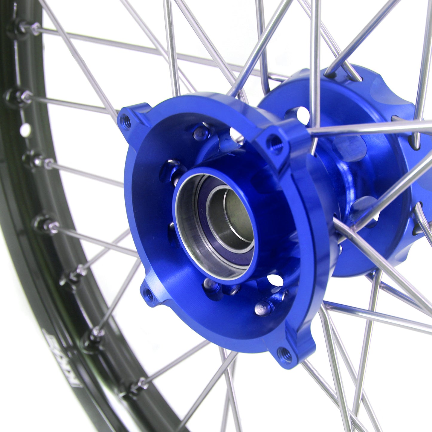 KKE 17/14 Factory Size Kids Big Wheels Rims Fit KTM SX 85 2025 Blue