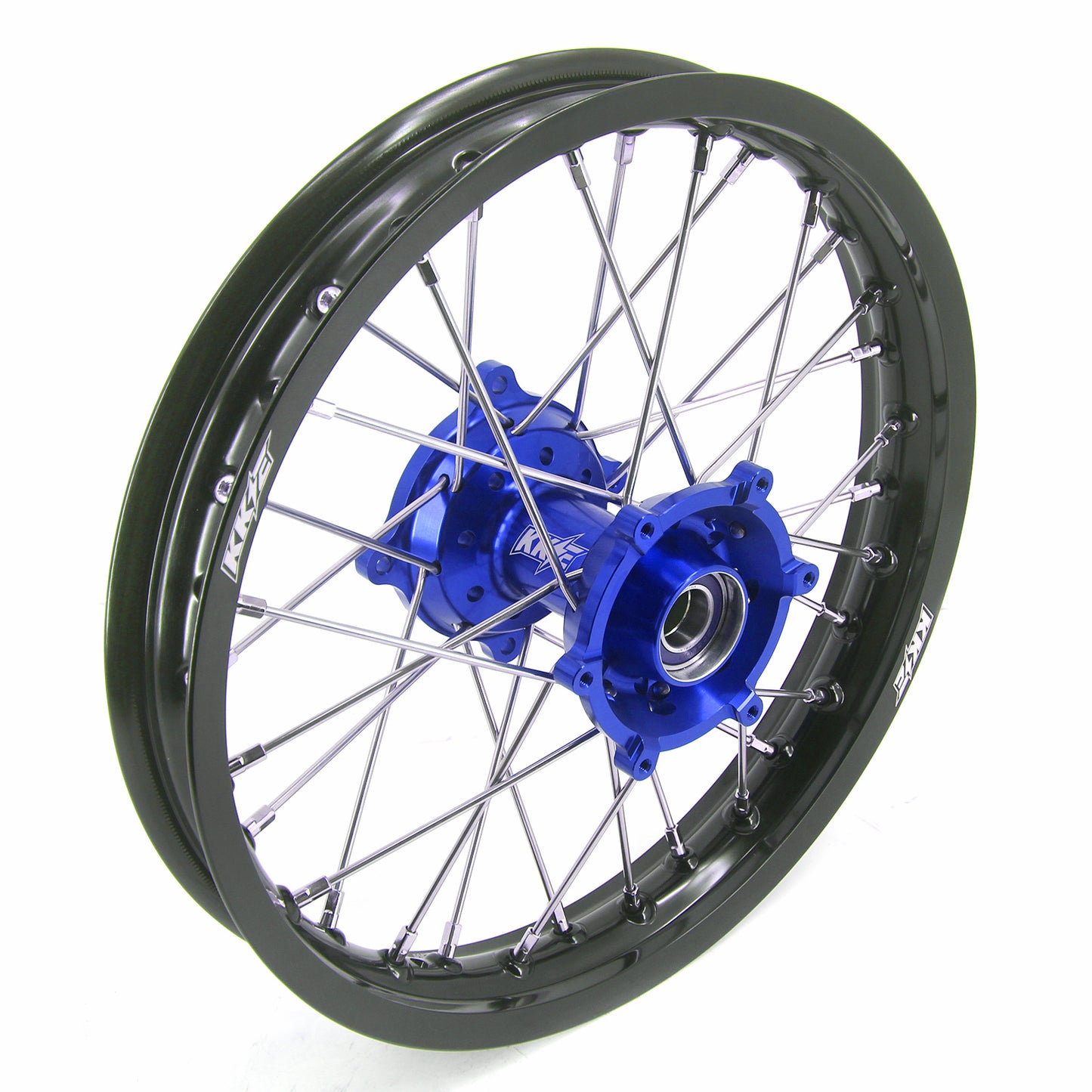 KKE 17/14 Factory Size Kids Big Wheels Rims Fit KTM SX 85 2025 Blue