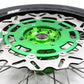 KKE 17inch KX450 KX450X KX250F 2020 KX450F 2019-2021 KX450 2019-2023 For KAWASAKI Supermoto Rims CST Tires Green