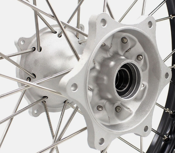 Custom order of replacement rear casting hub assembly fit kke modified wheels for XR650L 1993-2025 silver