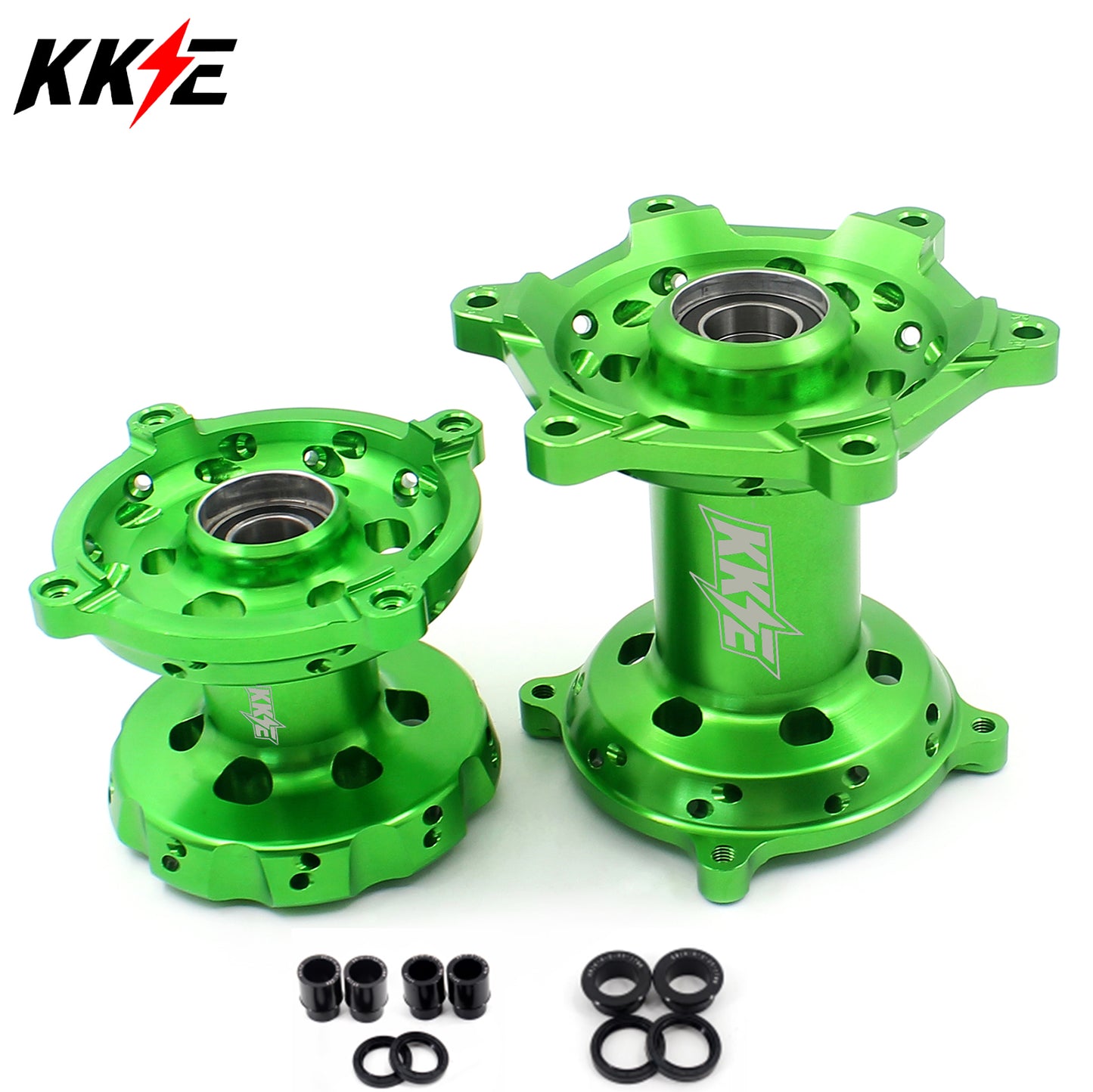KKE OEM Size CNC Aluminum Wheel Hub Set For KAWASAKI KX250F KX450F 2006-2018