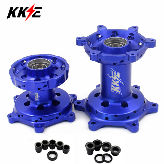 KKE Replacement Blue Wheel Hub Set For Yamaha YZ125 YZ250 YZ250F YZ450F 2024