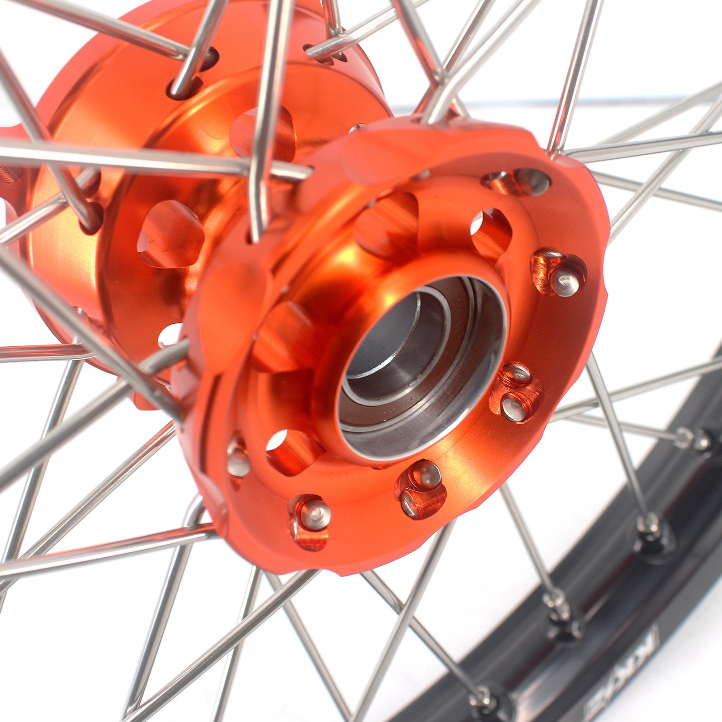 Pre-order KKE 19/16 Factory Size Kids Big Wheels Rims Fit KTM SX 85 2025 Orange